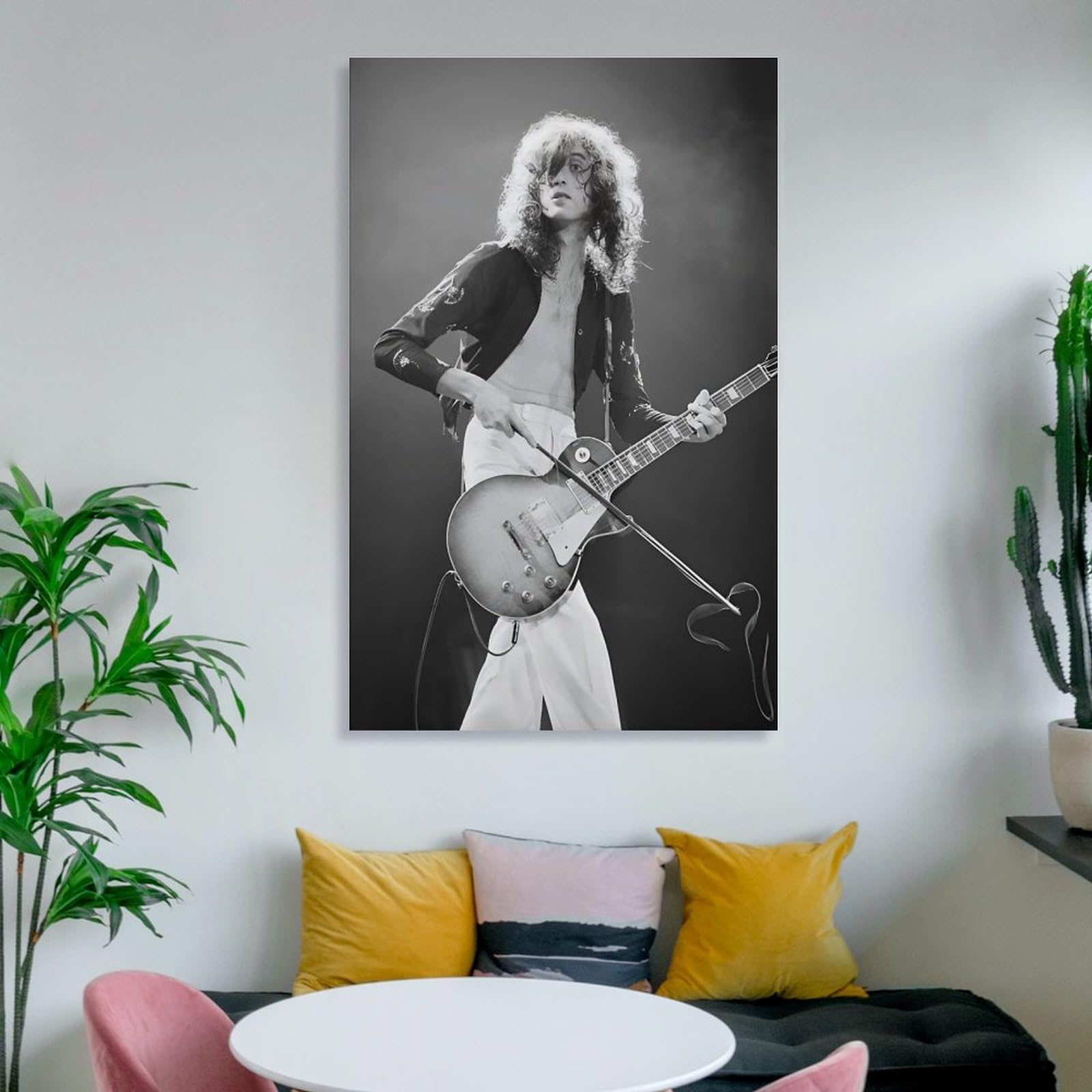 ꧁ᬊJimmy Page ジミー・ペイジ 大型ポスター101×91 未使用超美品 Amazon.co.jp: Jimmy Page Singer ジミー・ペイジロックバンドが英