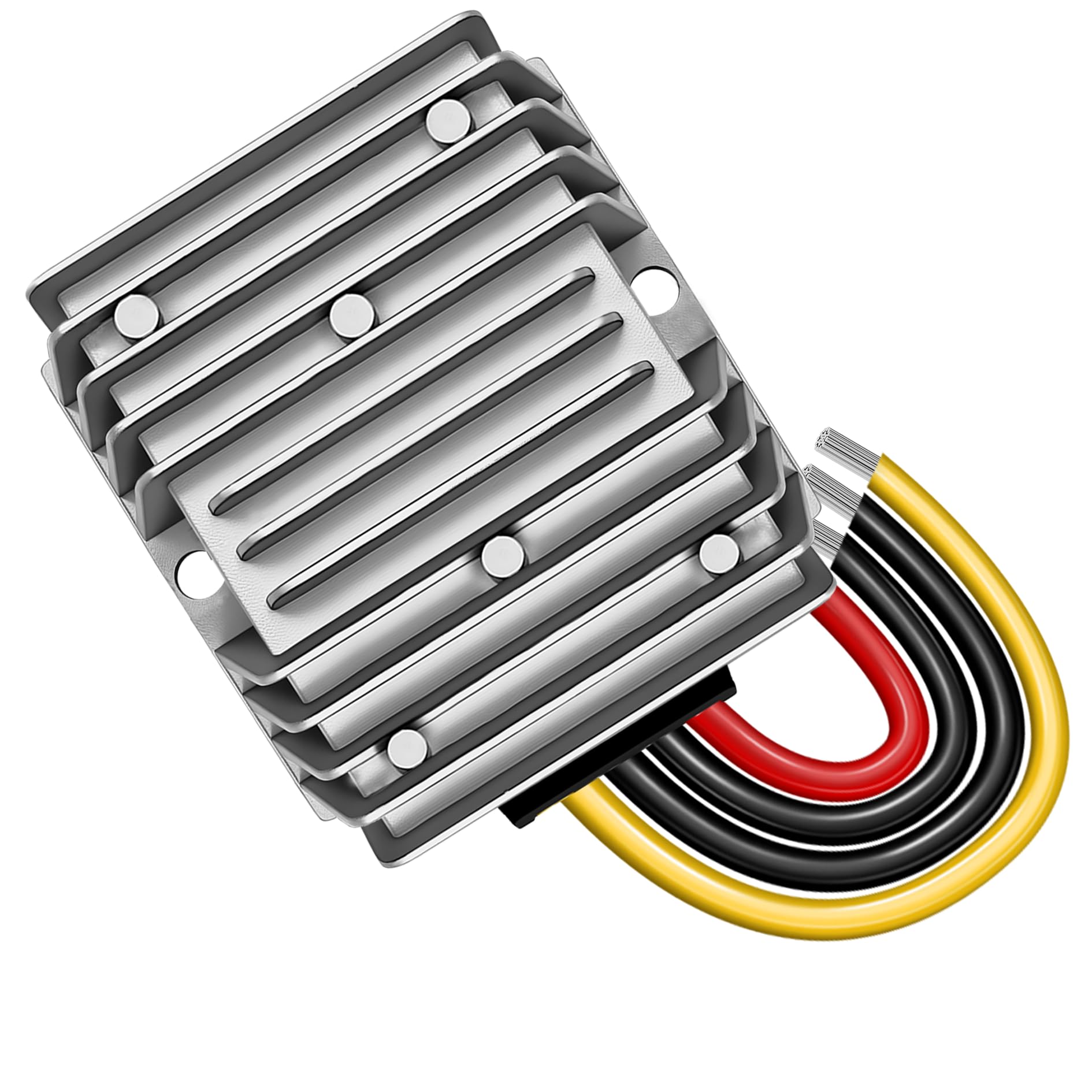 DC 24V Step Down to 12V 30A 360W DC Converter Regolatore Regolatore di tensione, Convertitore 12V, Modulo di alimentazione impermeabile IP67 Trasformatore Buck per carrelli elevatori Carrello