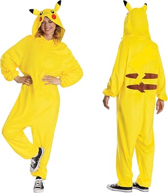 Disguise Unisex Pikachu Classic Adult Costume