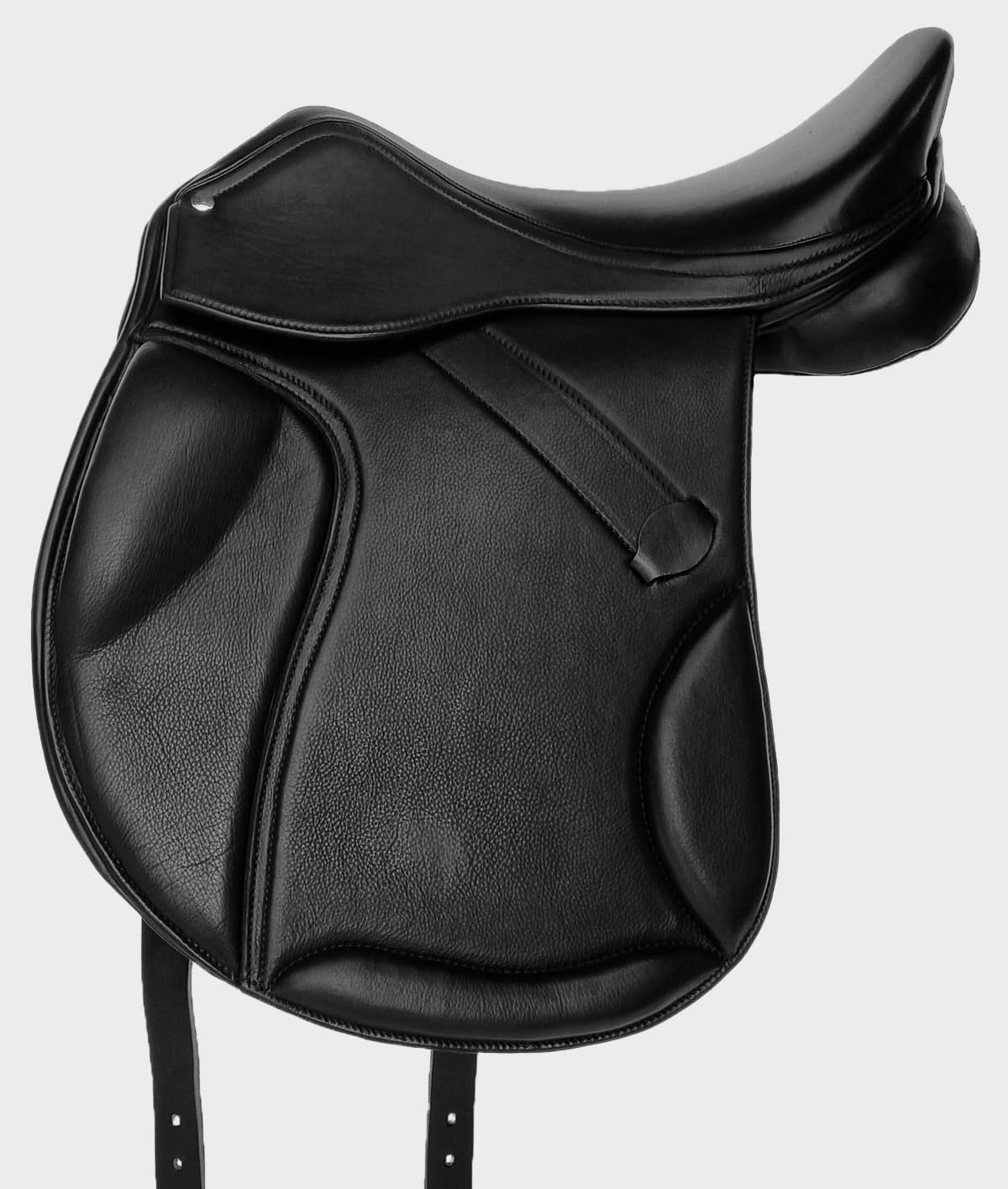 Selle équitation Valencia - Cuir Souple Et Têtes