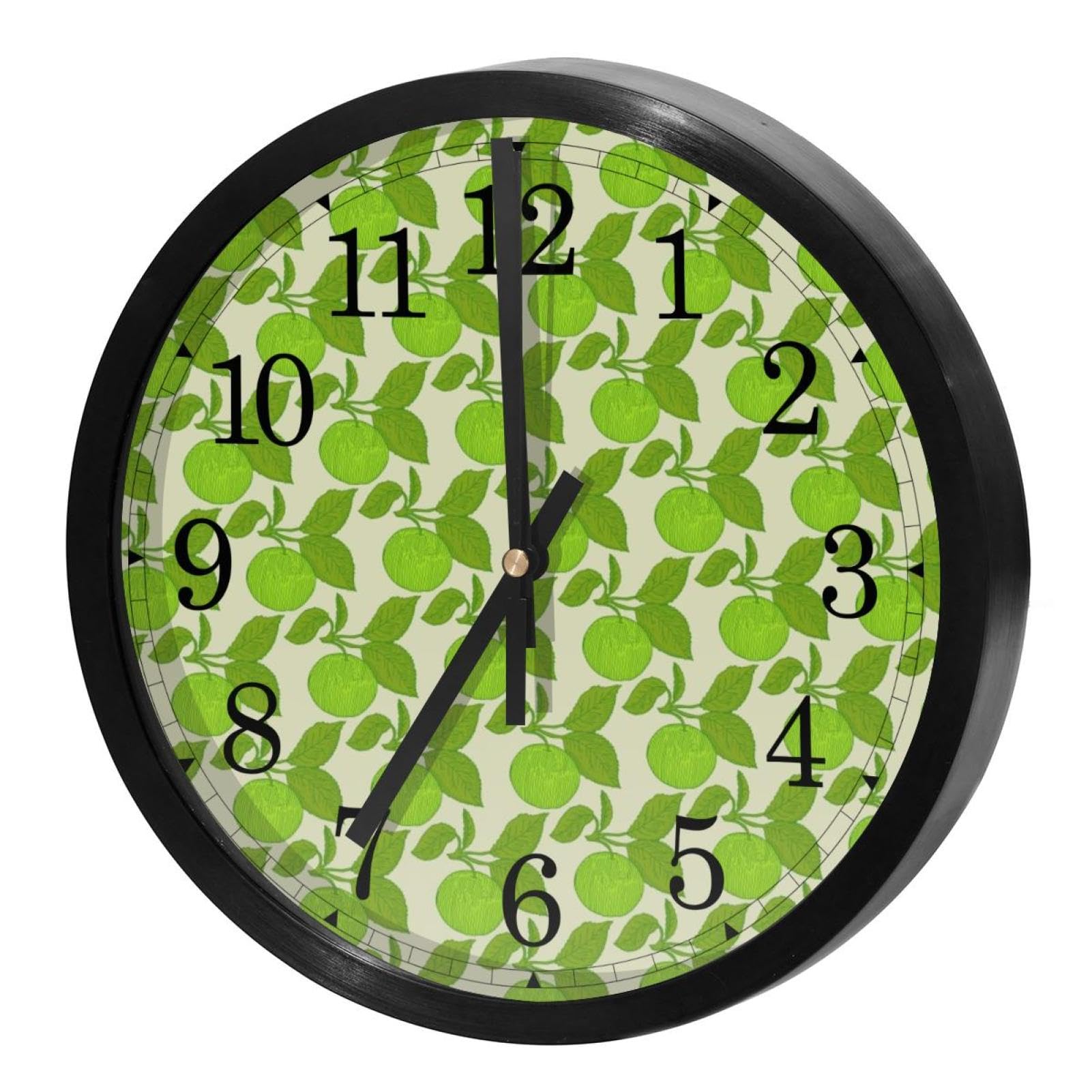 Horloge murale silencieuse à piles éliminant les bruits pour votre bureau