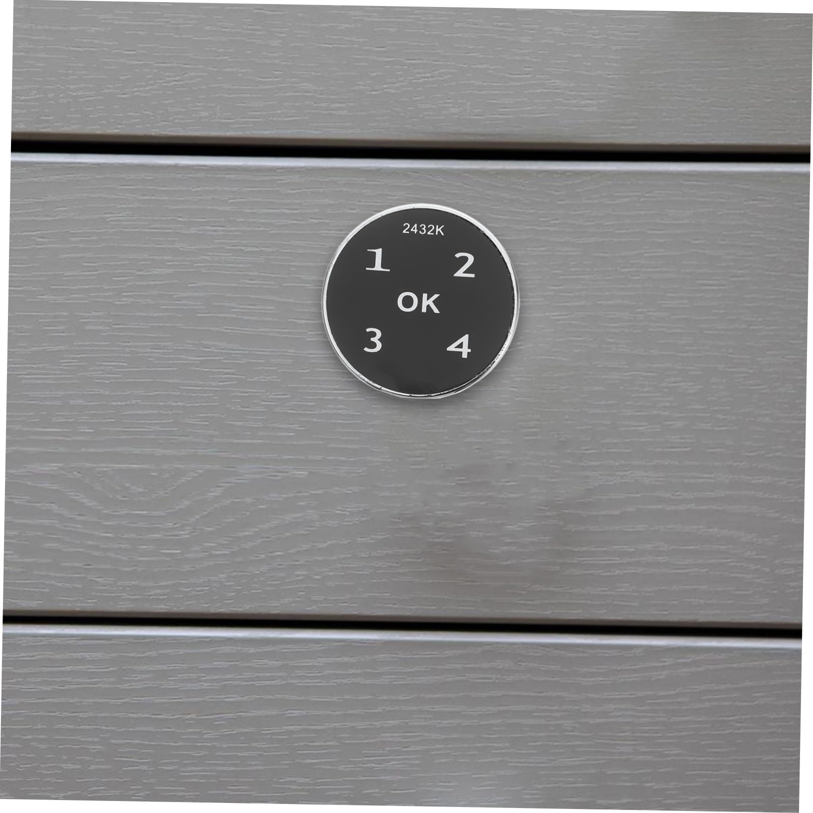 NUOBESTY 2 Pièces Serrure Électronique à Code Tactile pour Armoire Boîte Aux Lettres Verrou pour Classeurs pour Usage