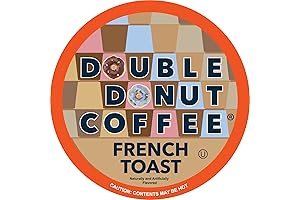 Double Donut French Toast Flavored Coffee Pods