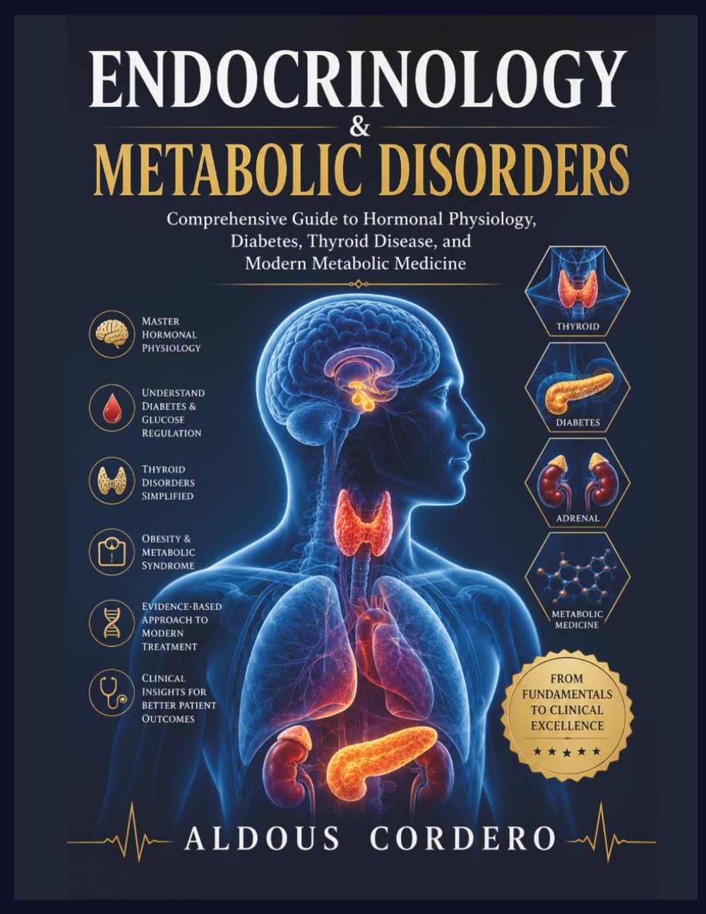 ENDOCRINOLOGY & METABOLIC DISORDERS: Comprehensive Guide to Hormonal Physiology, Diabetes, Thyroid Disease, and Modern Metabolic Medicine