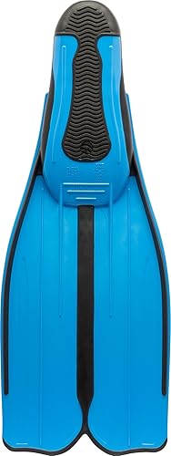 Miniatura 3 de Cressi Aletas de bolsillo de pie completo para esnórquel para adultos, buen empuje, aleta ligera, Rondinella diseñadas y fabricadas en Italia