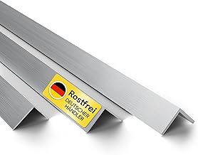Aluminium Angle Profile, 50 x 50 x 4 mm, 1 m, Isosceles, EN AW-6060