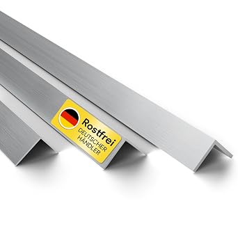 Aluminium Angle Profile 40 x 40 x 3 mm 2 m Isosceles EN AW-6060