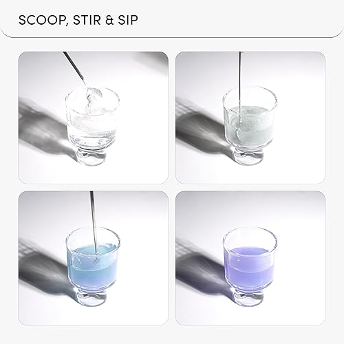 Miniatura 5 de Polvo de glicinato de magnesio 200 mg  Bisglicinato quelado de alta absorción con flor de guisante de mariposa orgánica  Apoya el alivio del estrés,