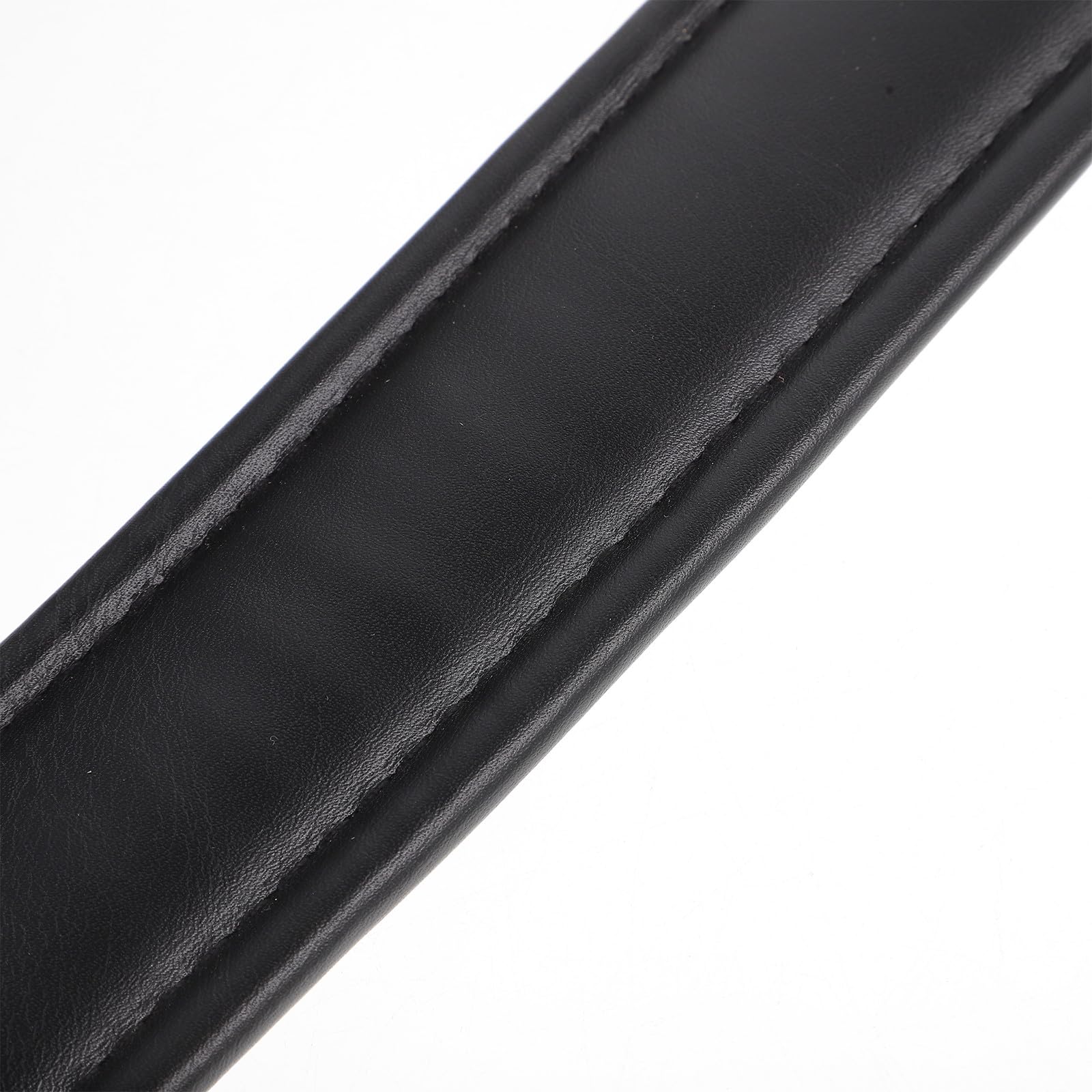 MAGICLULU Sangle Accordéon Accessoire Essentiel Basse Noire Ceinture Pratique pour Accordéon 60-72 Basses Main Gauche en Pu Souple et Résistante à L'étirement