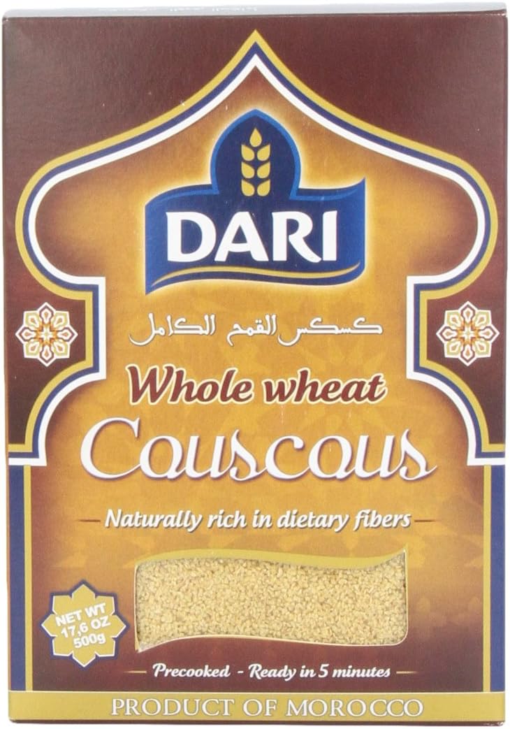 DARI Whole Wheat Couscous, 17.6-Ounce (Pack of 4)