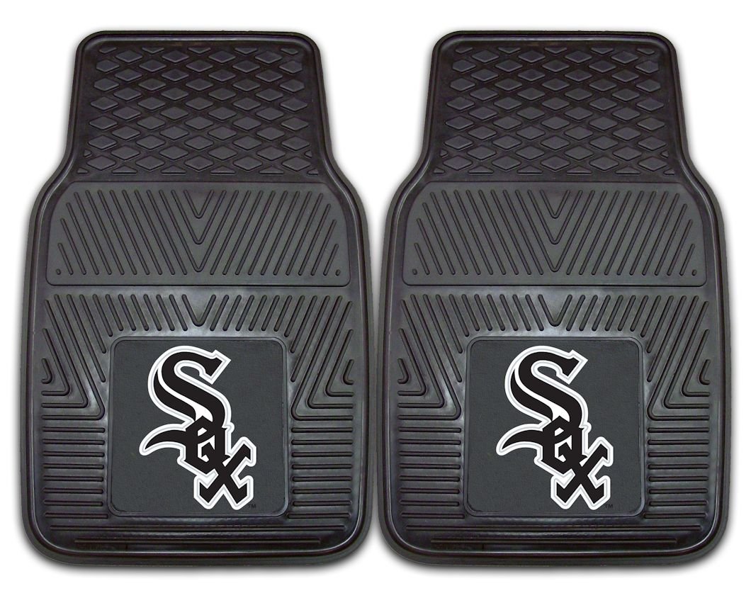 Chicago White Sox Heavy Duty 2-Piece Vinyl Car Mats 18