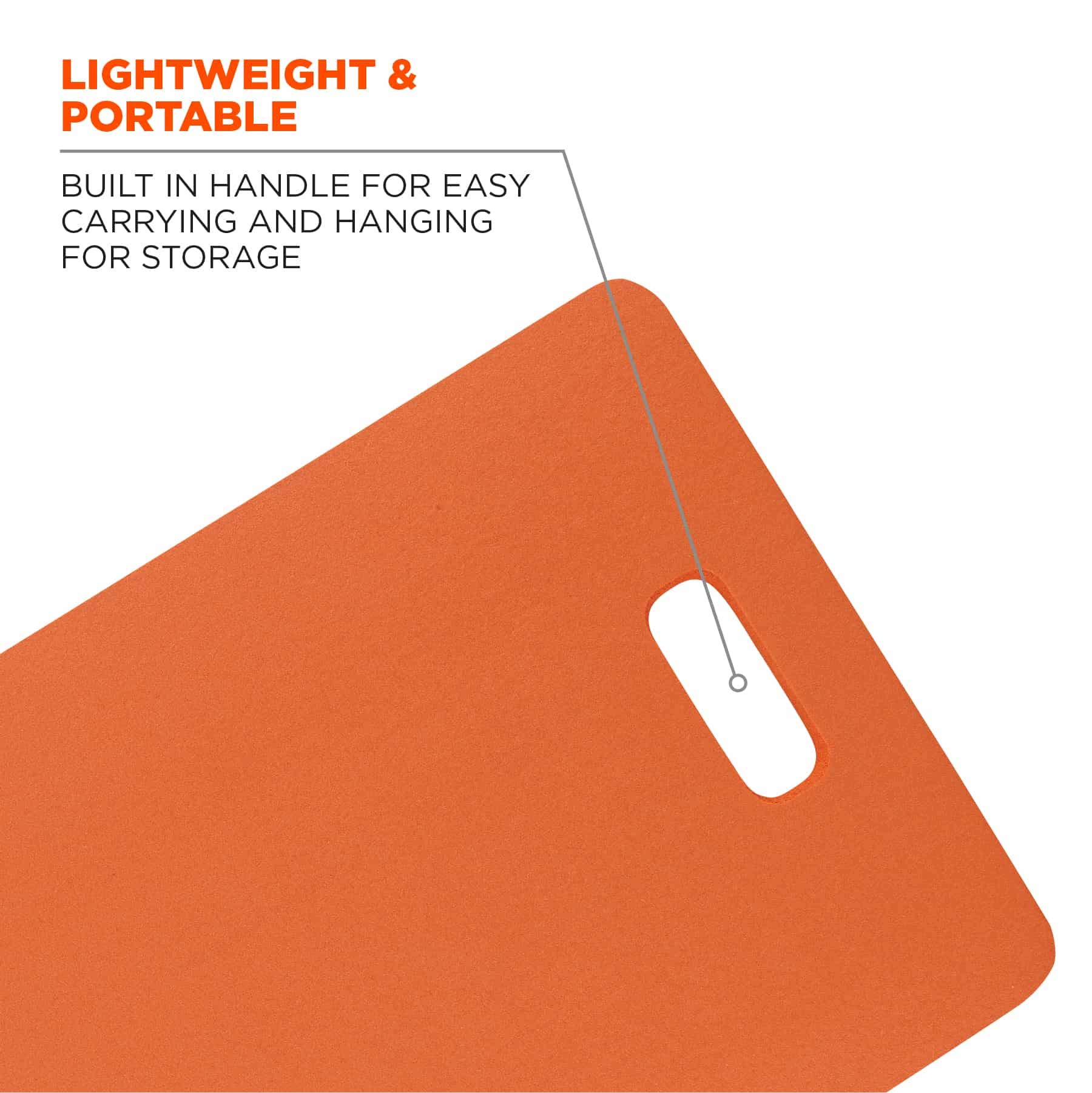Ergodyne ProFlex 380 Standard-Kniekissen, 14 cm x 21 cm, Orange