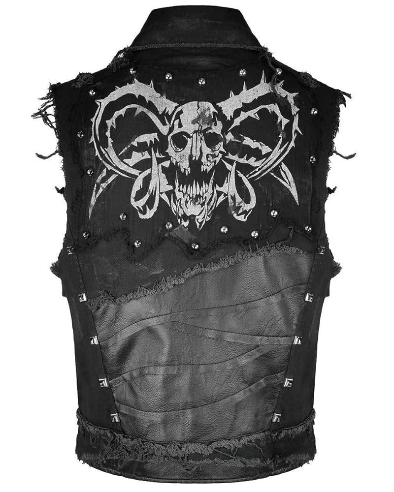 Devil Fashion Damage Control Dieselpunk Waistcoat Vest - 3XL