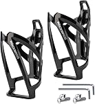 ROCKBROS Bike Water Bottle Holder Ultra-Light Bicycle Bottle Cages with Screws Tool, Universal Bike Cup Holder for Road MTB Mountain Bikes Cycling Accessories(2 Pack)