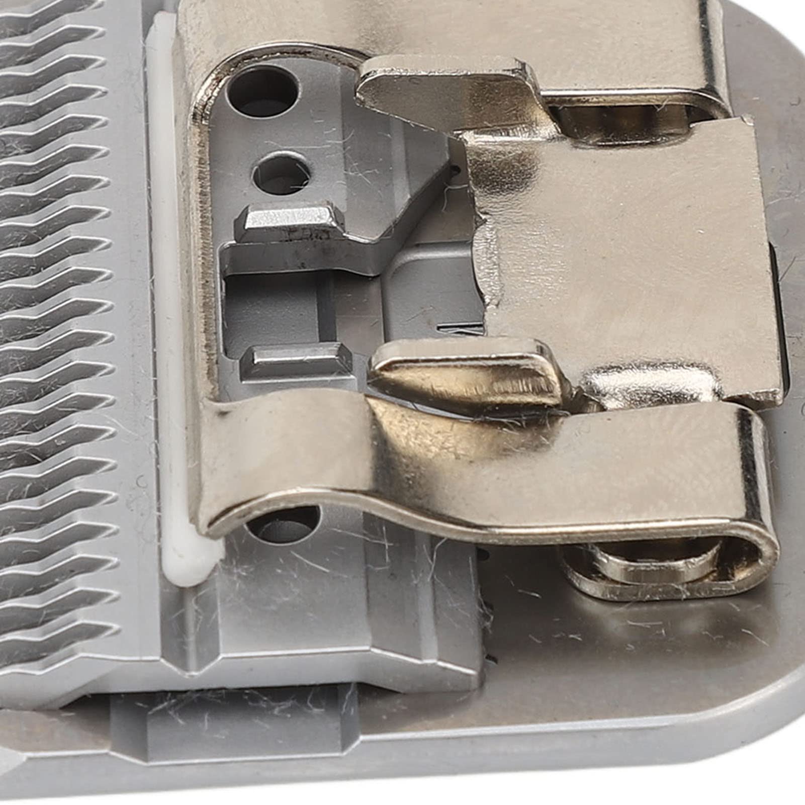Cuchilla de esquilar para perros, tamaño 7F, 3,2 mm, hoja de esquilado de acero carbonizado extraíble con dientes profundos, cuchilla de esquilado para animales y cabeza intercambiable