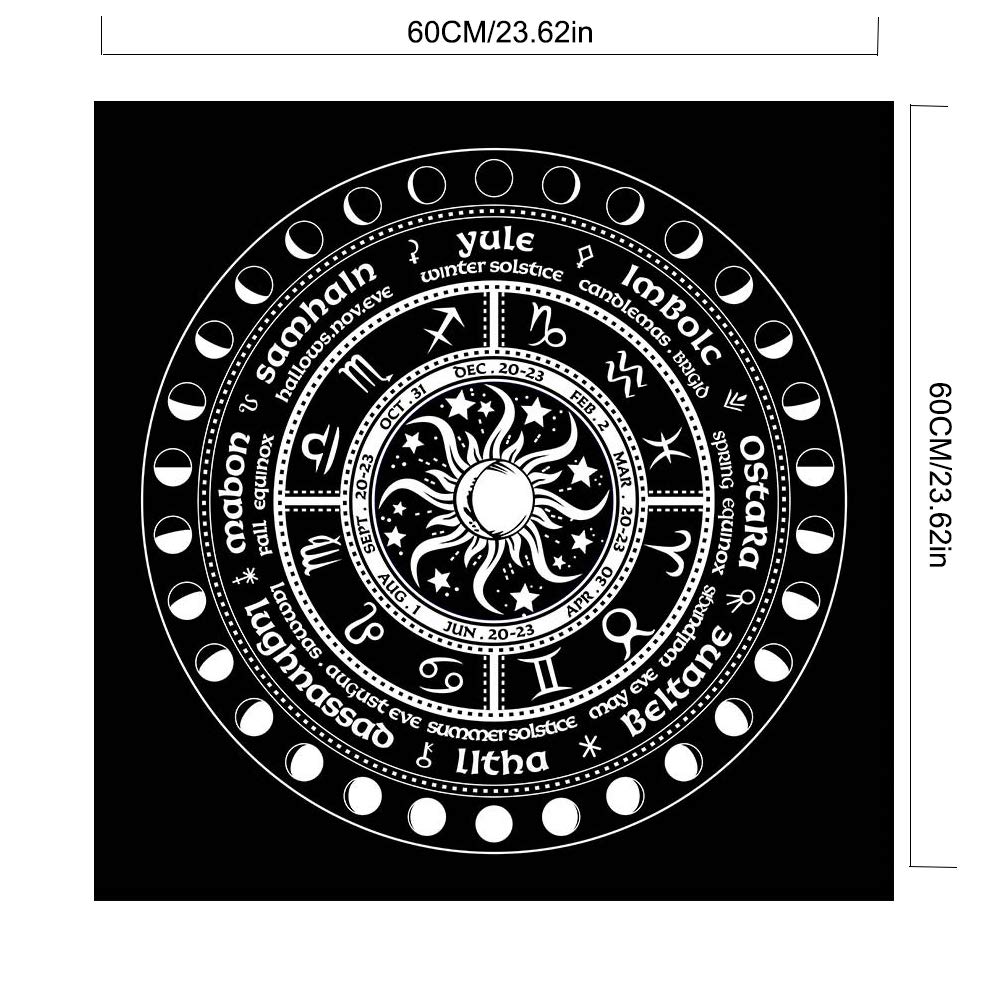 Amazon.com: Altar Table,Altar Cloth Altar Supplies Tarot Cloth -Alter Cloth  Wicca Supplies Alter Cloths Witchcraft Tarot Mat Tarot Cloth for Reading  Crystal Altar : Toys & Games