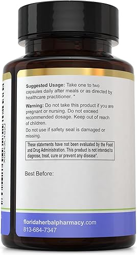 Miniatura 2 de Florida Herbal Pharmacy, Lactobacillus Reuteri (Probiótico) Suplemento Cápsulas