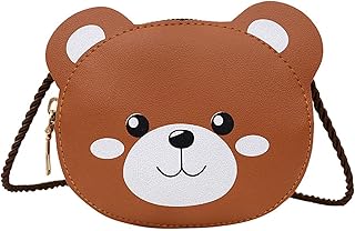 Cute Kids Crossbody Bag Mini borsa Cartoon Animal Coin Wallet Messenger borsa a tracolla PU borsa regalo di compleanno per le ragazze