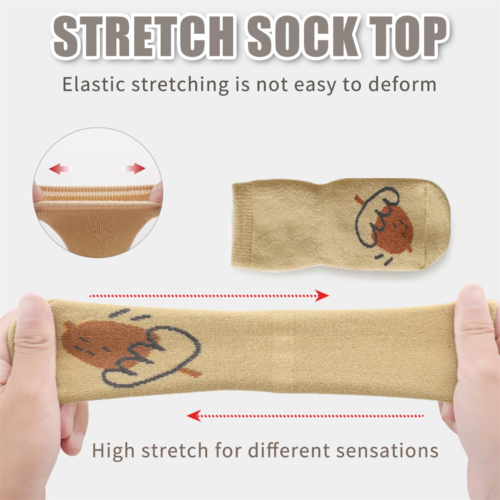 outfit spring Calzini Antiscivolo Bambino Bambina Calze Antiscivolo in Cotone Motivi Animali Neonata Bambini Calzini Invernali 0-12 Mesi 1-5 Anni Compleanno Regalo