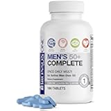 Bronson ONE Daily Mens 50+ Complete Multivitamin Multimineral, 180 Tablets