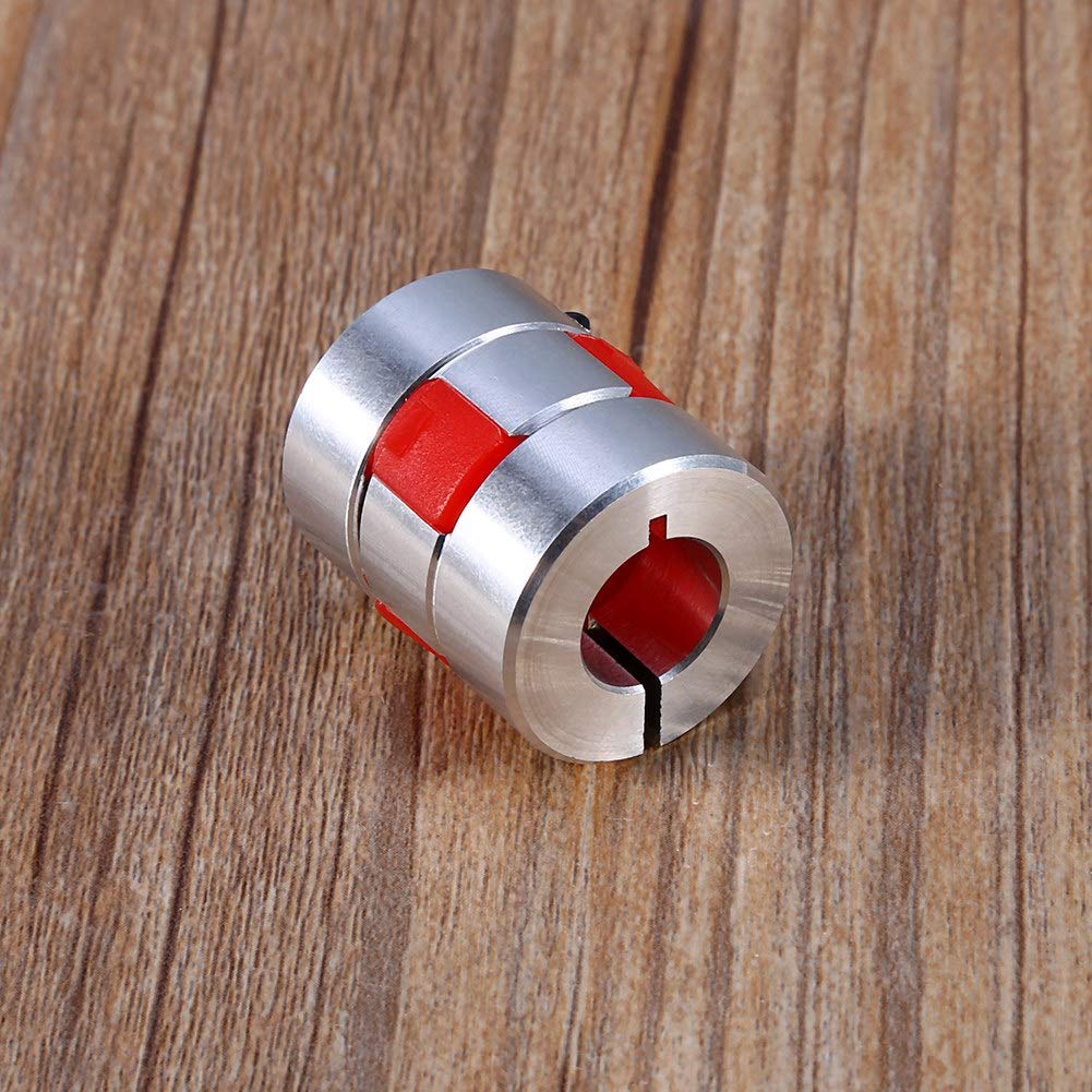 Acoplamiento Elástico Aluminium 8Mm X 12Mmible łącznik Wału śliwkowego Cnc łącznik Enkodera Silnika Krokowego 8Mm łącznik Wału
