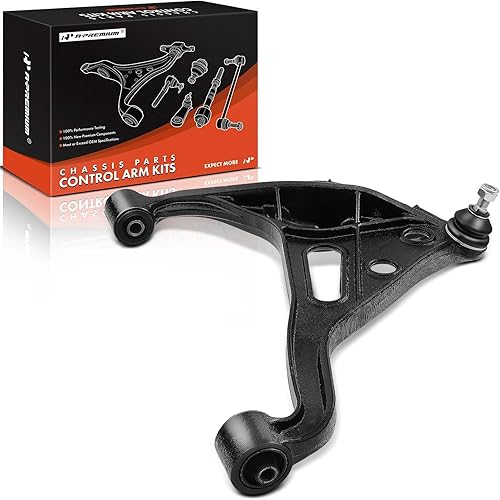 A-Premium Brazo de control inferior delantero derecho, con rótula y buje, compatible con Suzuki Grand Vitara 1999-2005, XL-7 2002-2006, Vitara