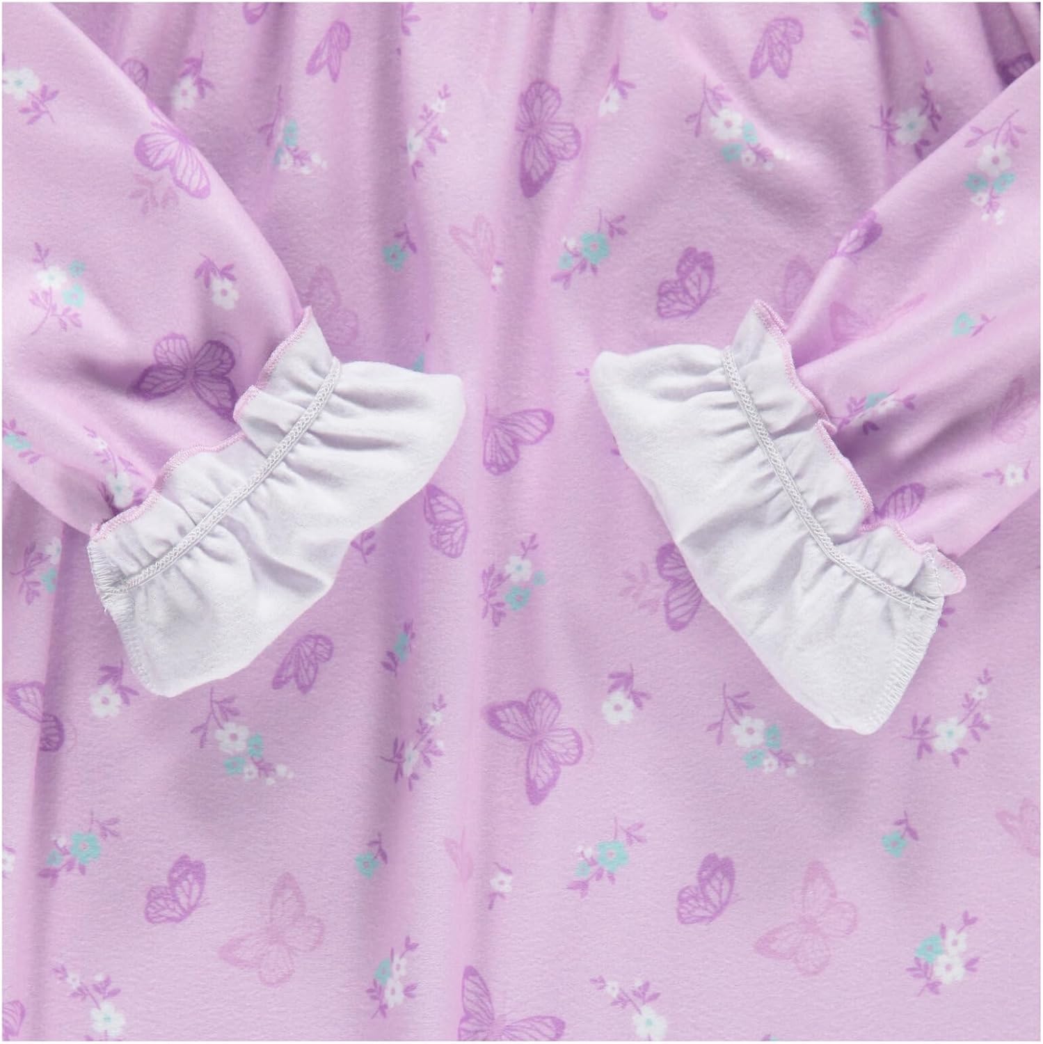 Dreamwave Girls Granny Gown Nightgown, Toddler to Big Kid, Soft, Comfortable, Adorable Pajamas For Girls - Image 4