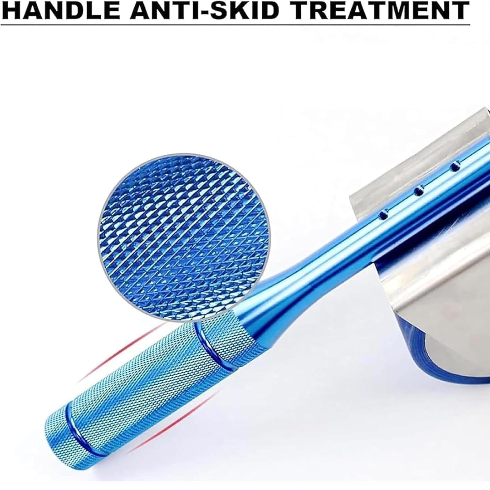 Herramienta de Prueba de Adhesión con Rodillo Manual, Rodillo Estándar 2kg | Rodillo de Presión Probador de Adhesión de Cinta, Caucho PU & Mango Antideslizante, Para Suelo Vinílico Papel Pintado(blue)