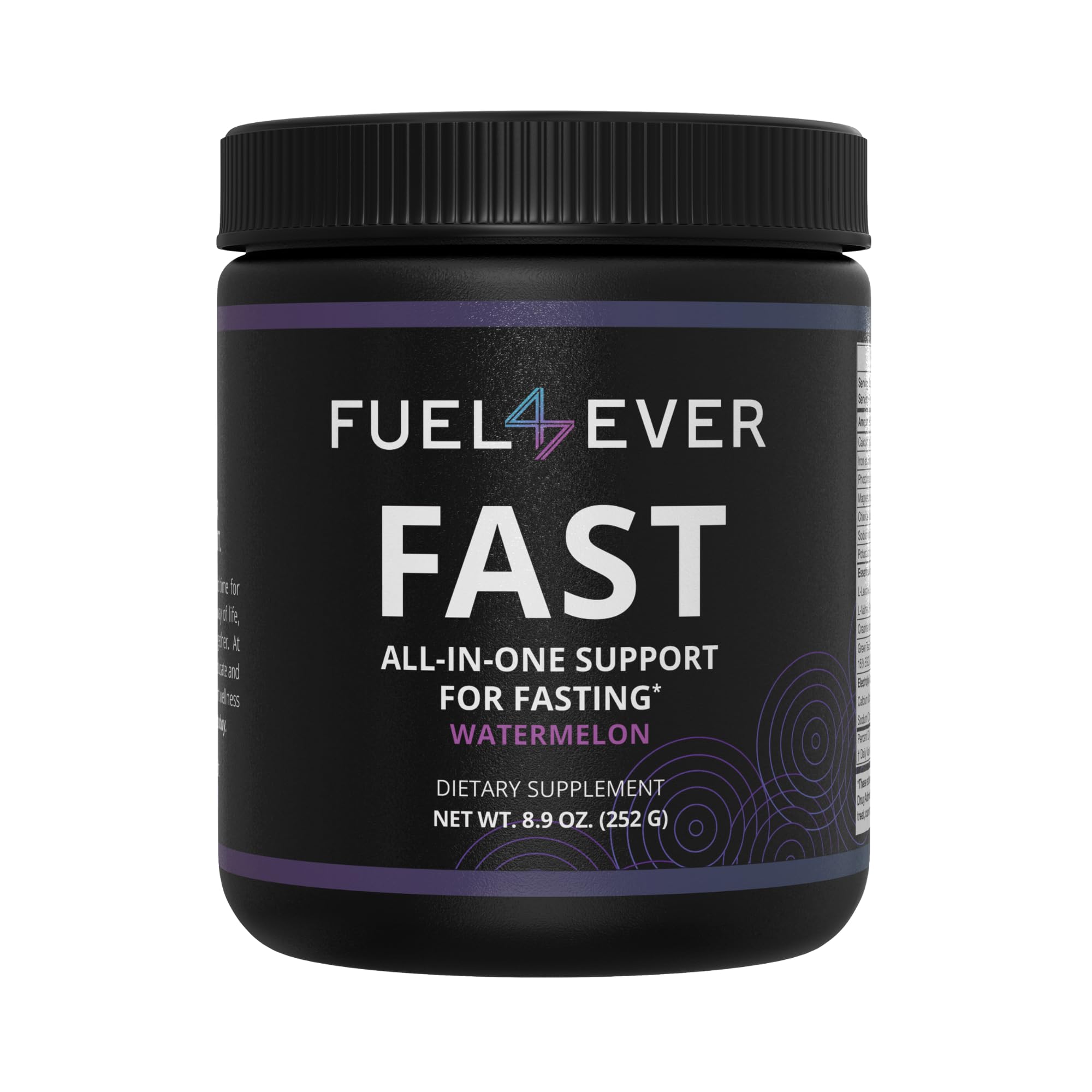 FAST-Electrolytes/EAAs/Creatine/Green Tea Extract/Watermelon flavored powder/Sugar Free Hydration/Keto/Intra-Workout