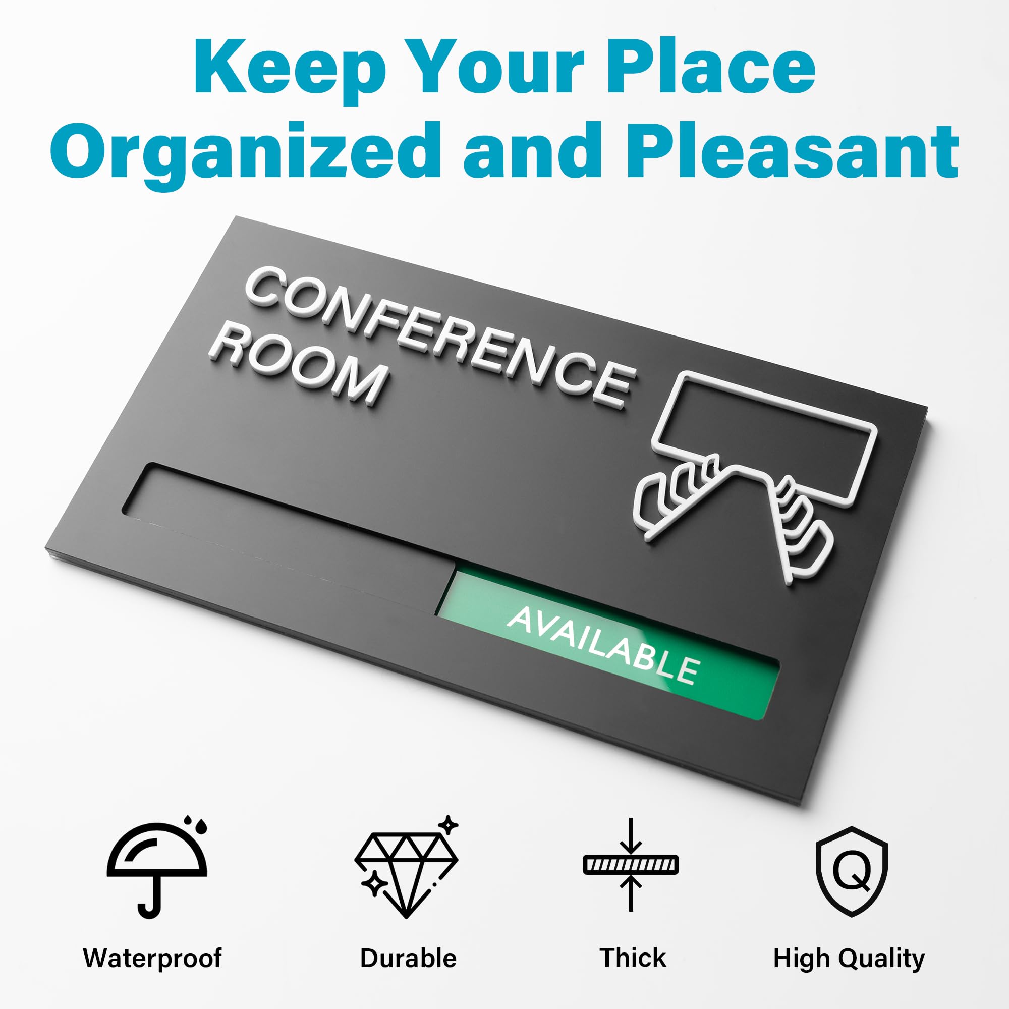 Snapklik.com : Office Door Signs For Conference Room, Meeting In ...