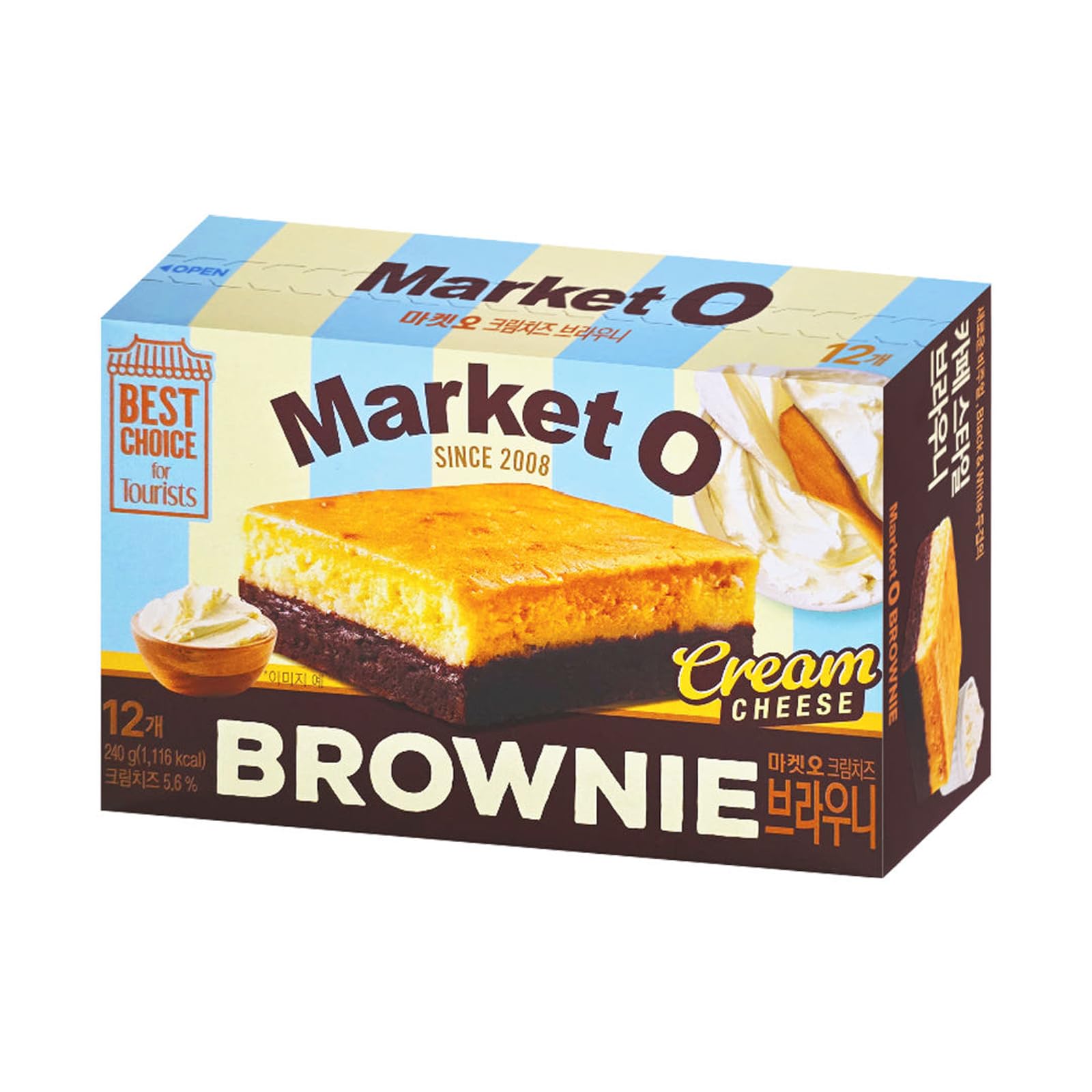 Amazon.co.jp: マーケットオー ブラウニークリームチーズ 240g 1個