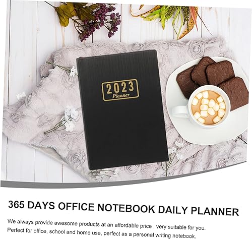 Miniatura 2 de MAGICLULU Bloc de notas 2023, calendario de citas, calendario de bolsillo, planificador diario 2023, bloc de notas de oficina, listones para