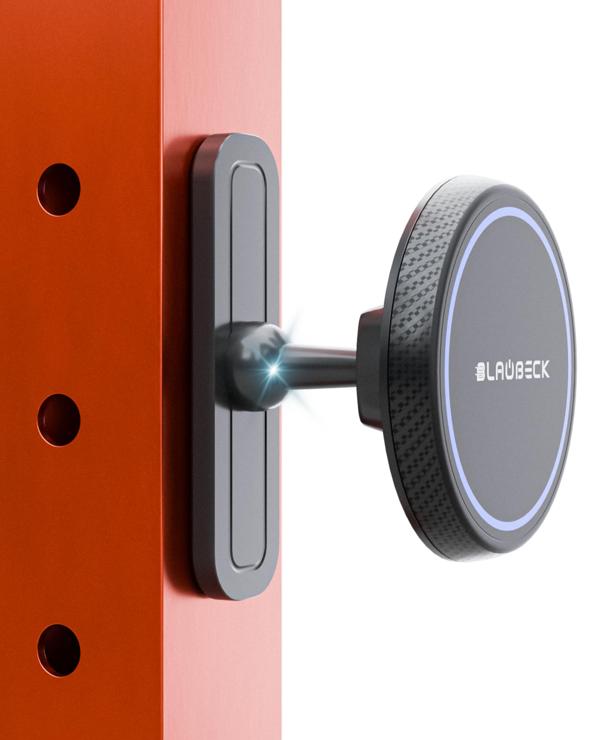 Magnetic Phone Holder for Gym, Stand for MagSafe and Android, Alloy Base