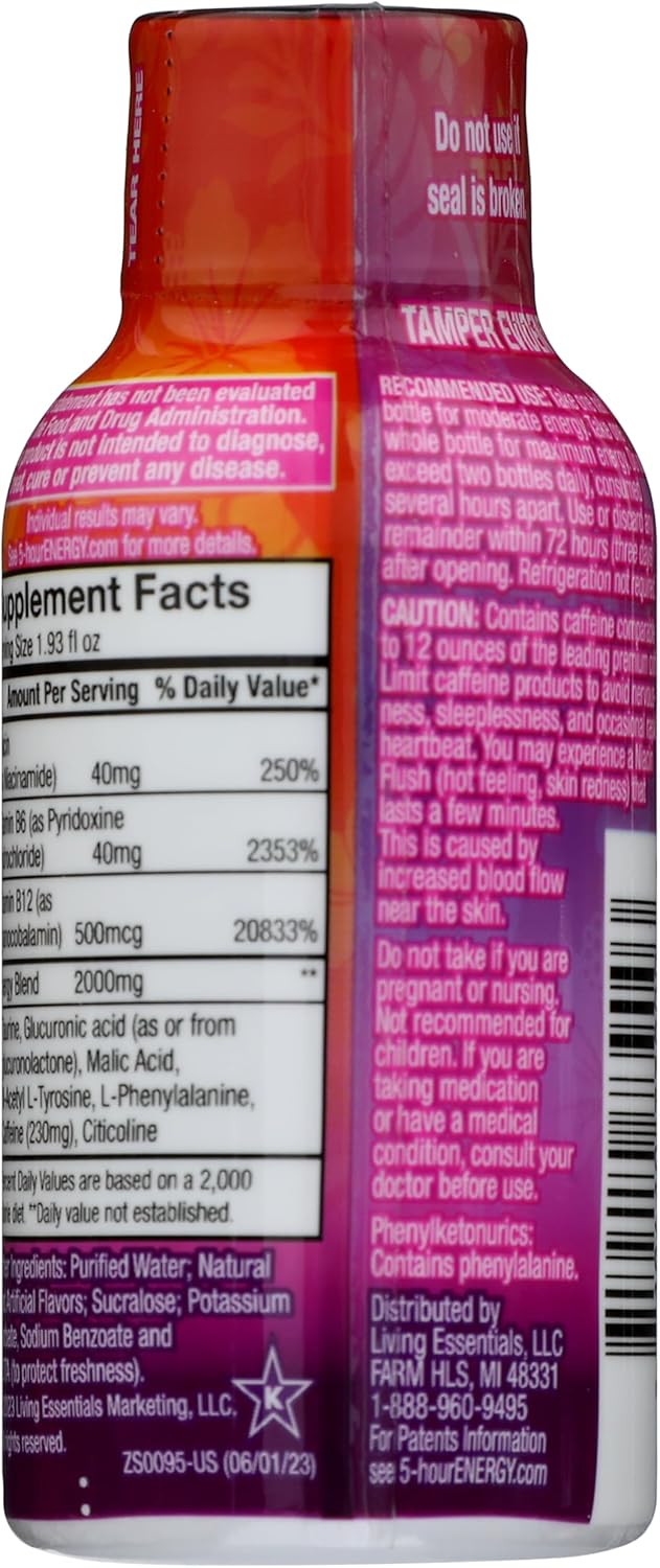 5-Hour Energy Sugar Free Hawaiian Breeze Energy Shot 1.93 oz