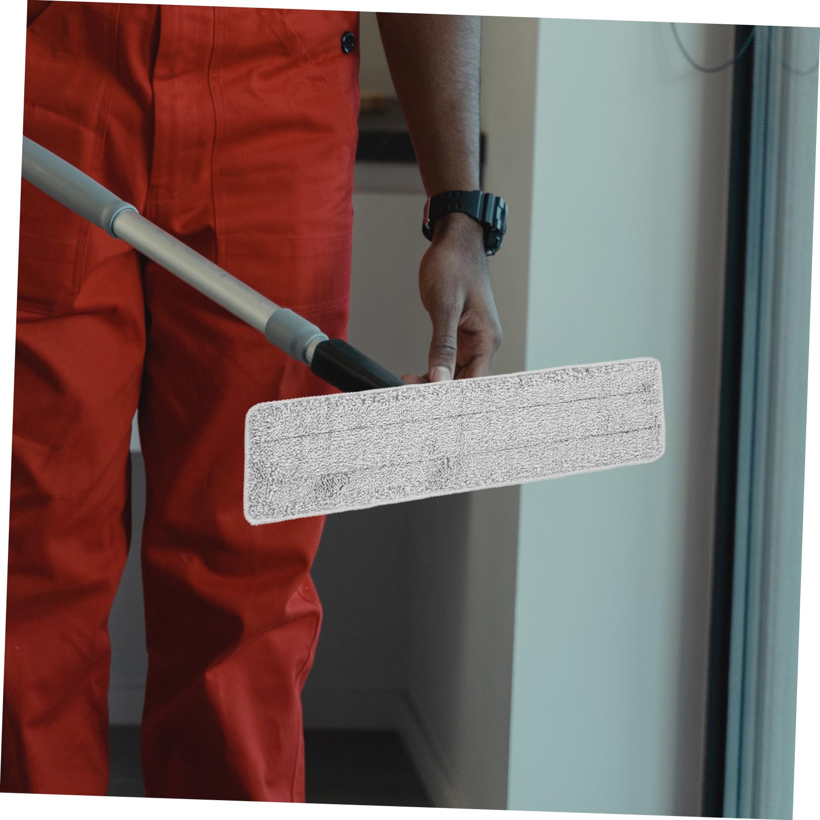 3 Set Ricambio per Mop Microfibra per Superfici Dure Adatti per E Piastrelle Riutilizzabili E Resilienti 2 Pezzi*3