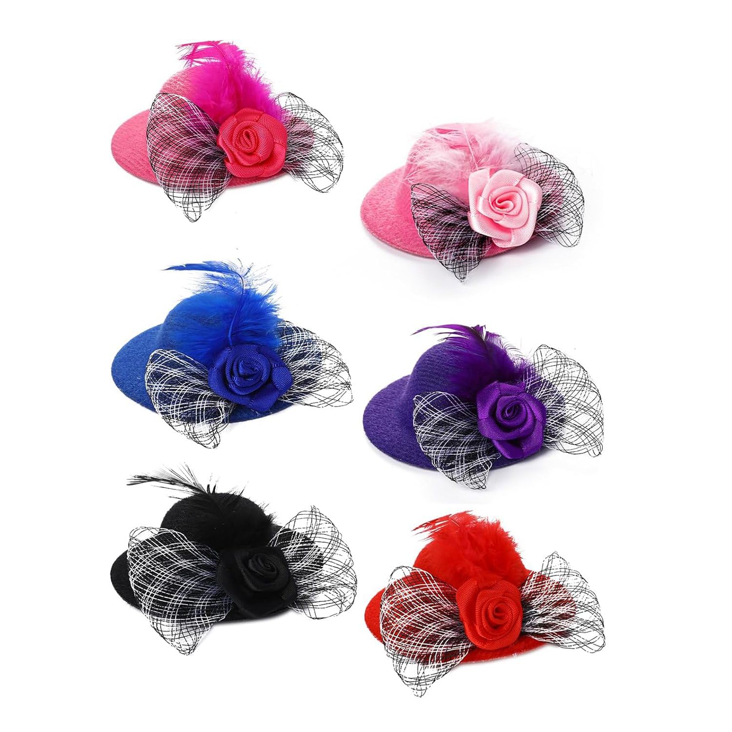 Kueohse 6 Pezzi Cappelli Da Pollo Per Pollo, Vestiti Da Gallina - 9