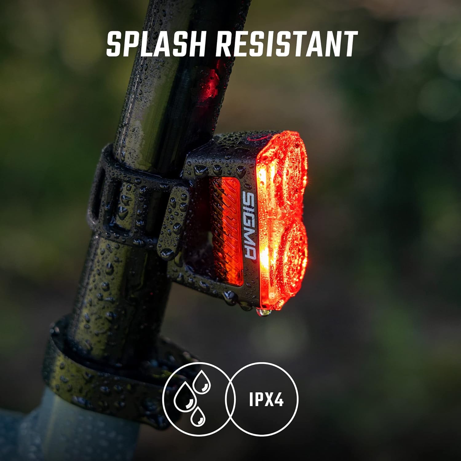 SIGMA Buster RL150 Splash Resistant IPX4