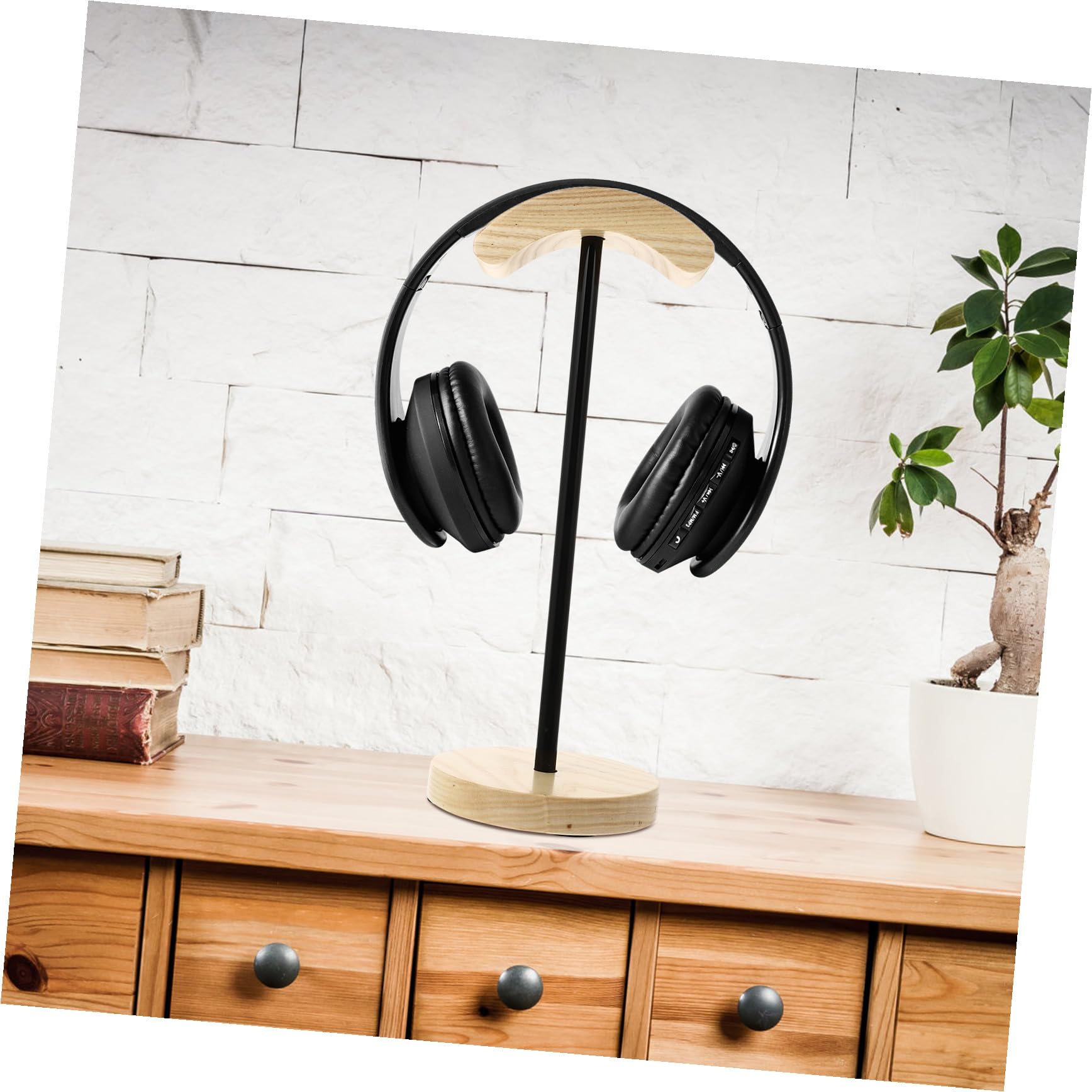 NUOBESTY Kopfhörer Halterung Aus Stabiler Headset Display Stand Für Over Ear Kopfhörer Eleganter Organizer Für Gaming Headsets Metalldesign