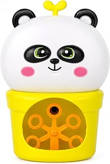Animal Bubble Machine Toy – 6-Hole Bubble Blaster for Kids Ages 3+ – High Output Bubble Maker with Fun Animal Designs – Includes Bonus Activity Game – Outdoor Play, Imaginative Fun