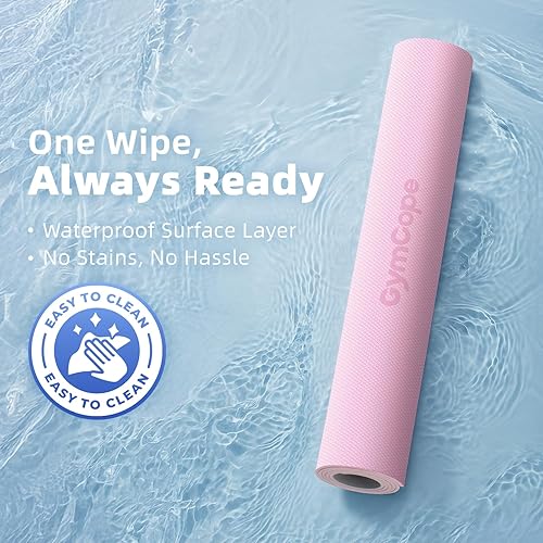 Miniatura 7 de Extra Large Yoga Mat 72"x48" or 78"x57", 14"12" Thick Mat for Women & Men, TPE Non-Slip Pilates Mat for Home Gym, Yoga, Stretching, Meditation