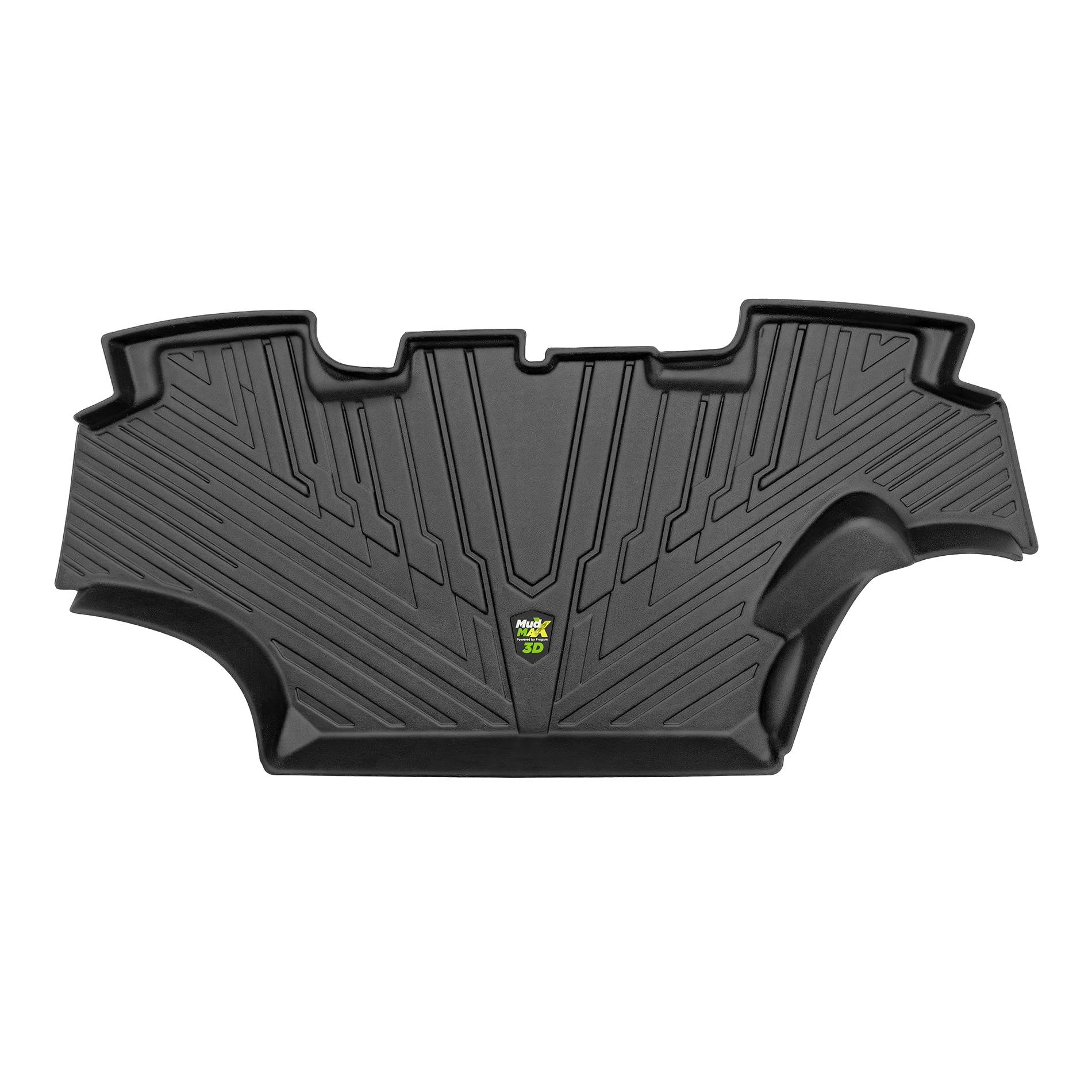 FROGUM MudMax - Tappetino per trattore, su misura, bordo alto, in TPE, colore: nero, 70 x 95 cm