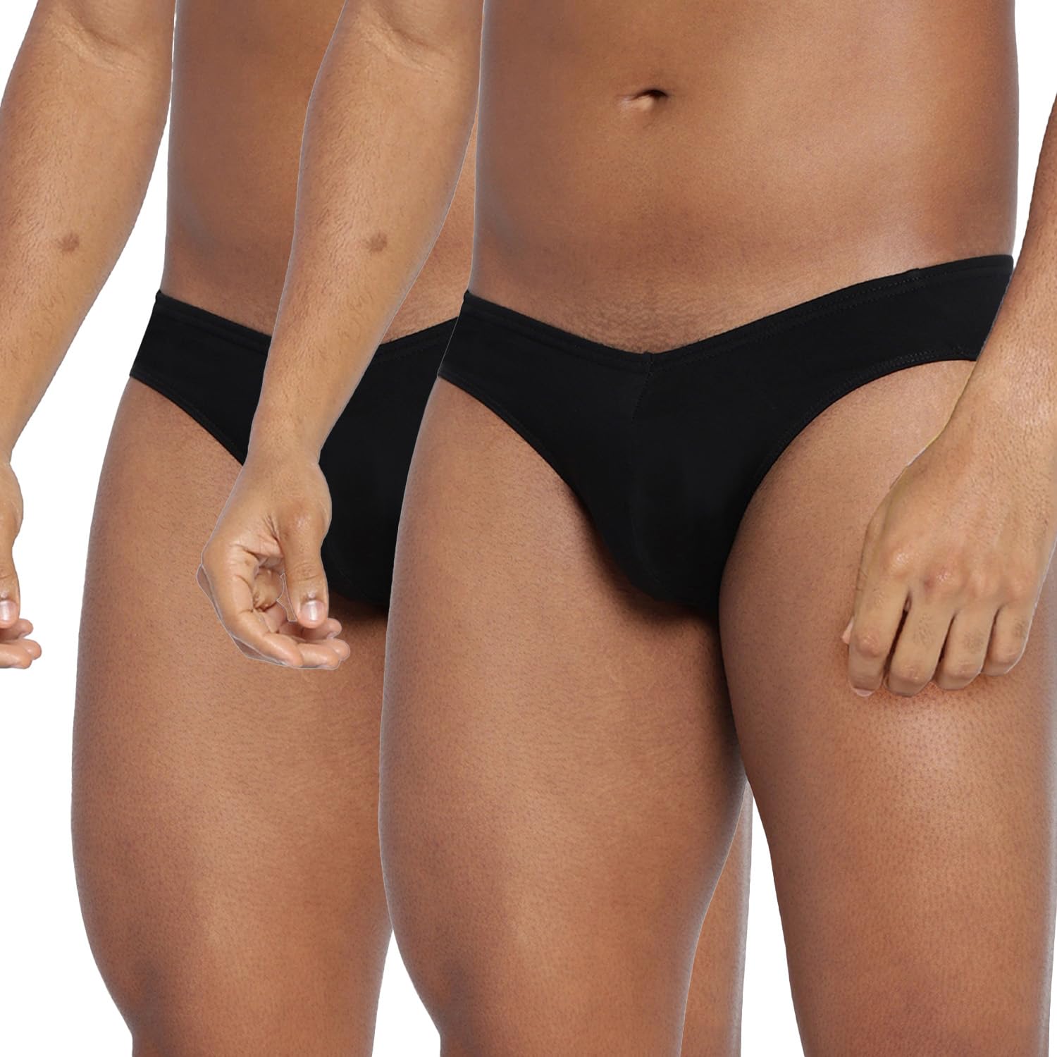 la intimo Ultra-Soft Classic Solid Antimicrobial Briefs for Man (Pack of 2)-picture-32