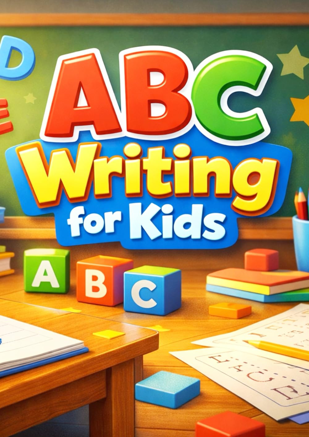 ABC Writing for Kids: Fun Alphabet Tracing and Handwriting Practice for Preschool and Kindergarten