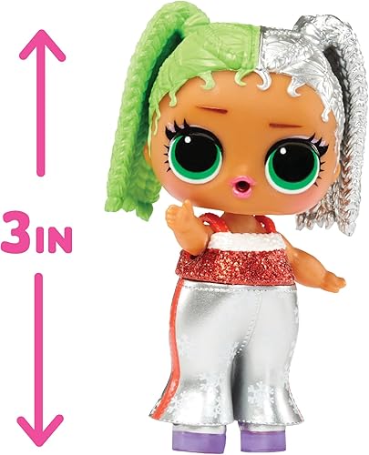 Miniatura 5 de L.O.L. Surprise! ¡Sorpresa navideña! - Miss Merry- con muñeca coleccionable, 8 sorpresas, temática navideña, muñecas coleccionables, edición