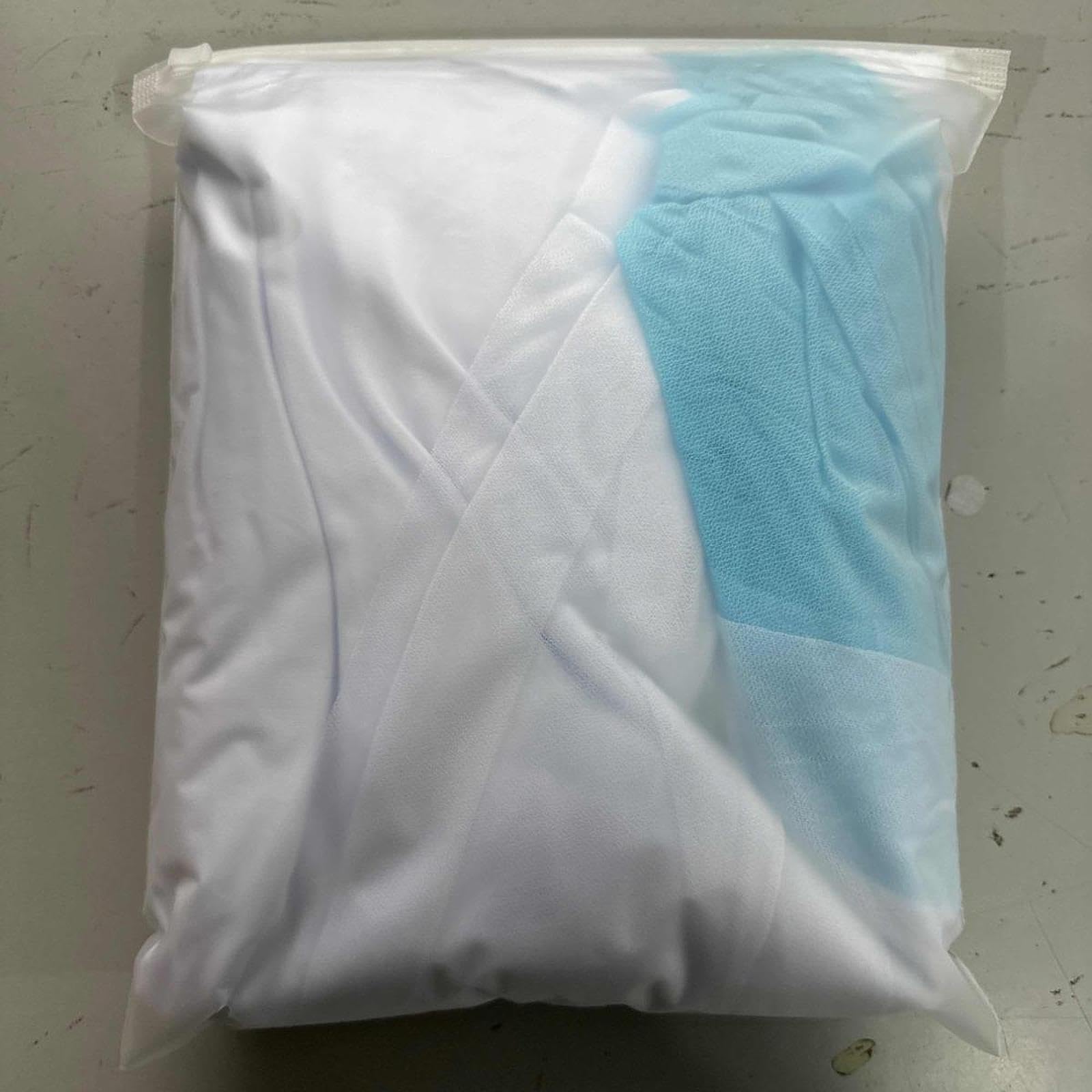 Tachiuwa Table Skirt Tulle Table Cloth Soft Lightweight Solid Color Tablecloth Party Decoration for Summer Beach Wedding Banquet Decor, 4FT