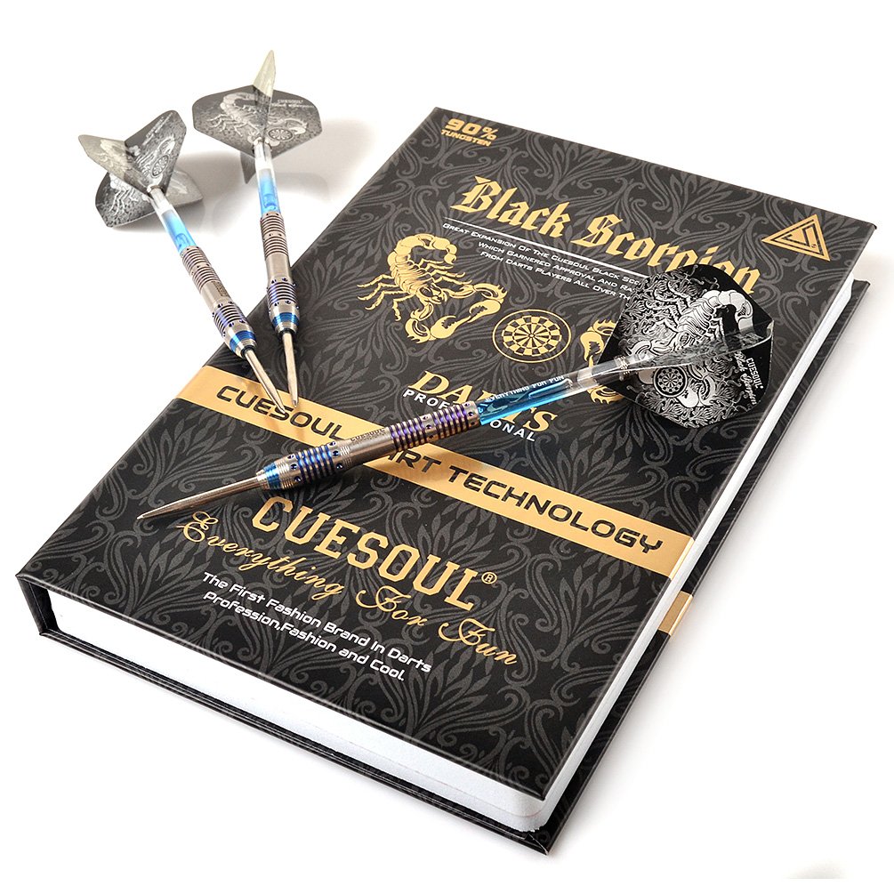 Amazon.co.jp: CUESOUL BLACK SCORPION 22g Tungsten Steel Tip Dart
