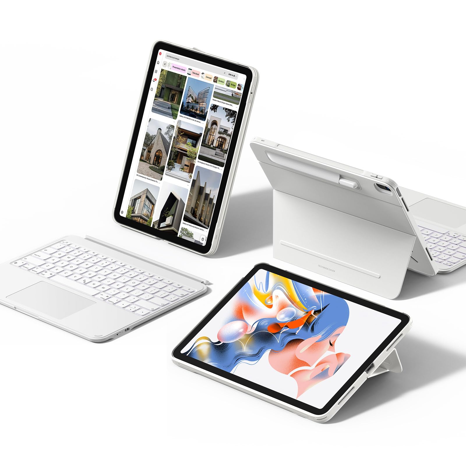 Photo 1 of ESR iPad Air 13" Keyboard Case