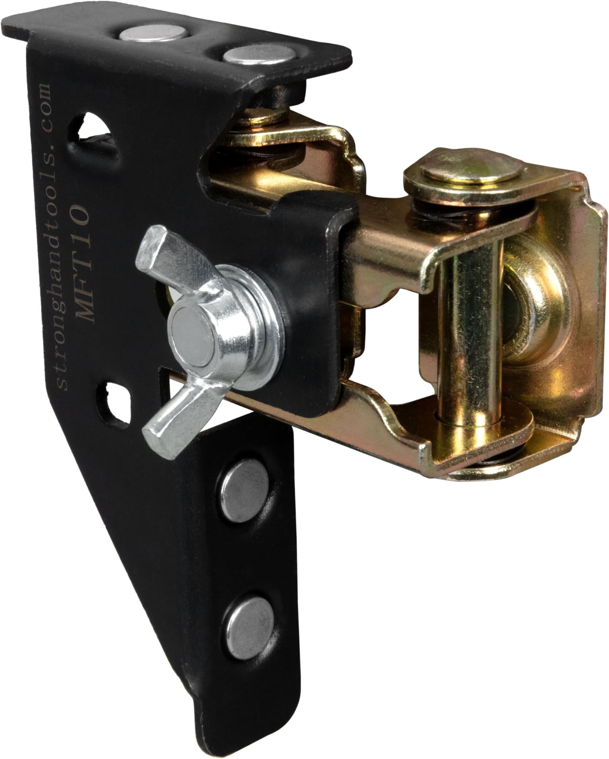 Adjustable Magnetic Tab Holder, Vertical/Horizontal Tab Holding, Adjustable V-Pads, Max Pull Force: 18 LBS, Tack Welding Tool, Patented Design, MFT10