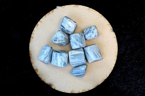 Miniatura 4 de Jet Energized Atractiva Cianita Rodada Piedra Rodada 100 gm Curación Energía Positiva Bolsa A++ Folleto Gratis IMAGEN ES SOLO UNA REFERENCIA