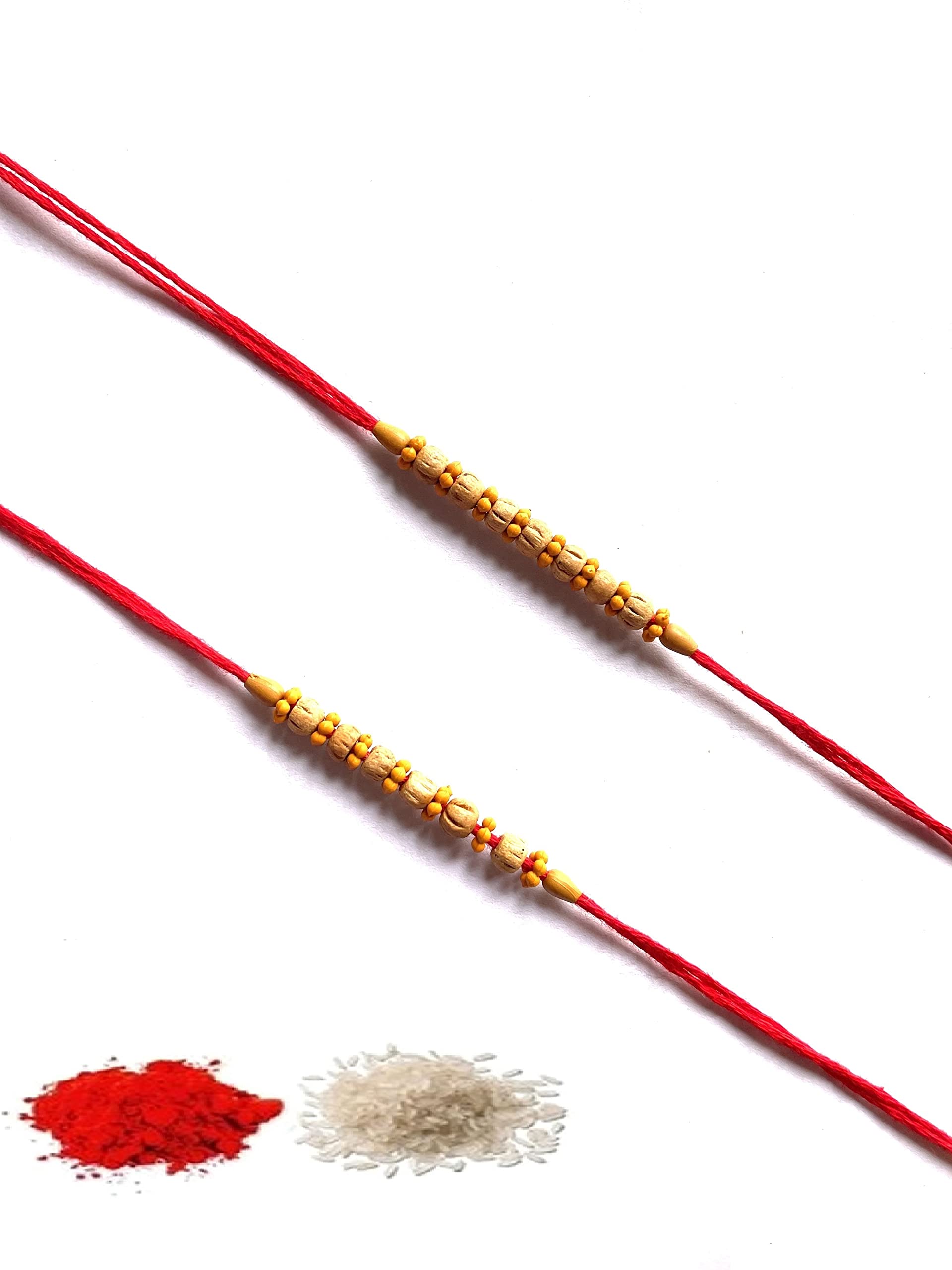 PDY FASHION COMBO PACK OF 2 CHANDAN RAKHI SIMPLE RAKHI (MULTICOLOR) (B0B362WVSH) Amazon Price History, Amazon Price Tracker
